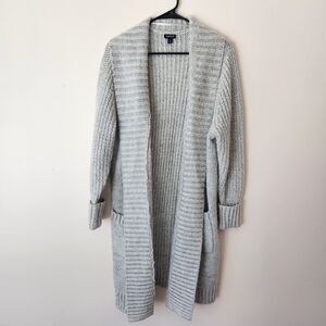 Torrid Heather Gray Open-Front Cardigan